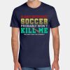 Dri Power ® 50/50 Cotton/Poly Pocket T Shirt Thumbnail
